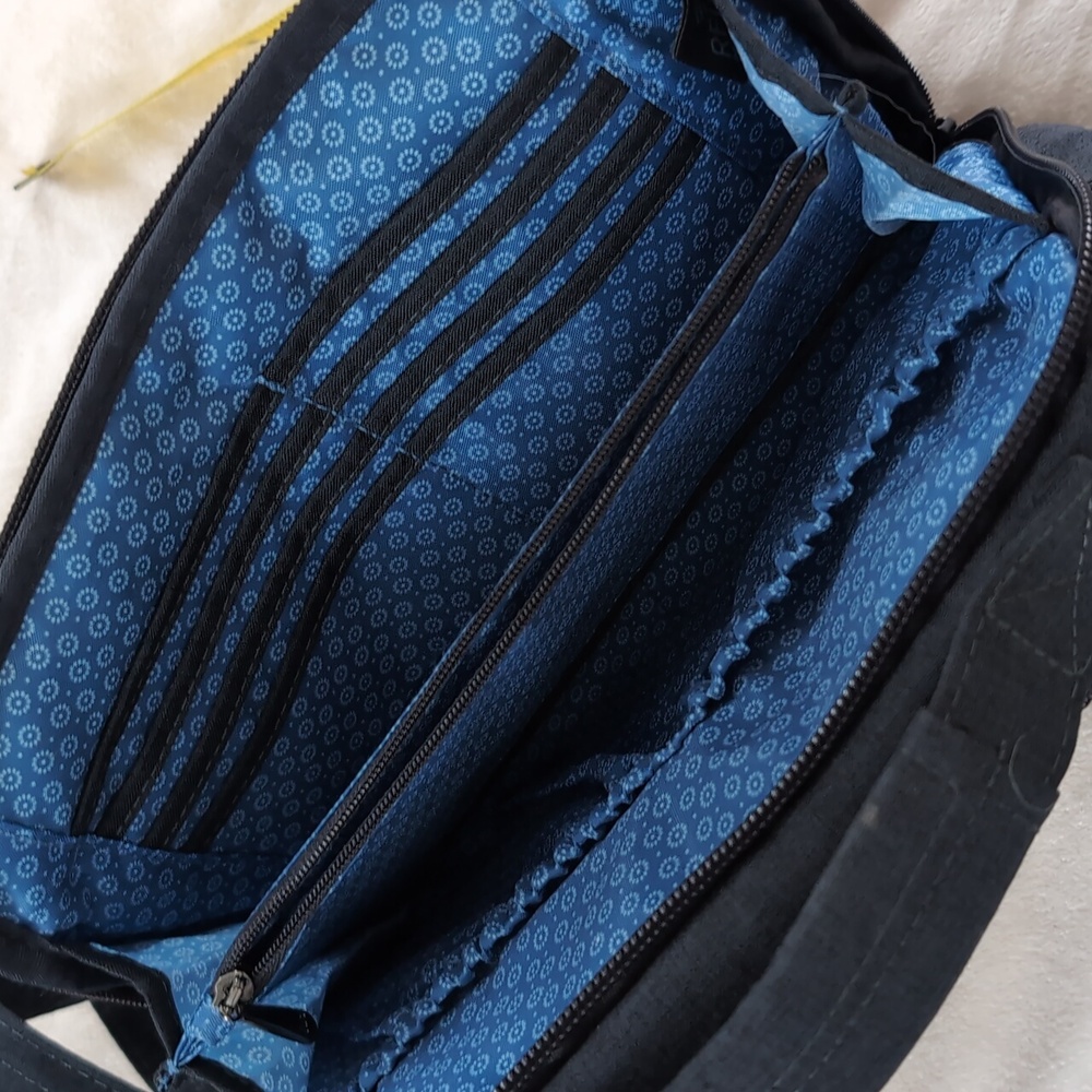 Lug Scoop Crossbody Bag Navy - Picture 8 of 15